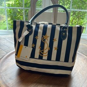 Liz Claiborne Canvas Vintage Handbag RARE